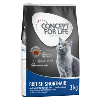 Concept For Life British Shorthair karma dla kota brytyjskiego krótkowłosego