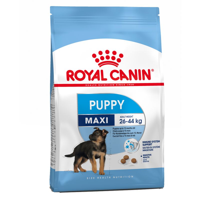 karma dla owczarka niemieckiego w młodym wieku Royal Canin Maxi Puppy