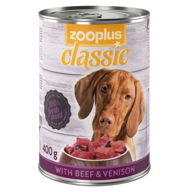 zooplus Classic z dziczyzną i wołowiną