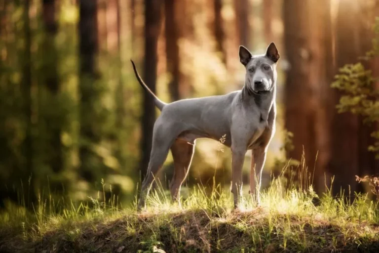 Thai ridgeback Thai ridgeback w lesie